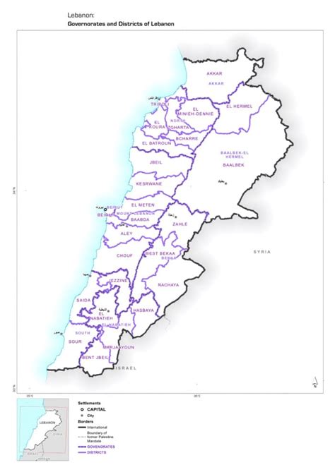 Printable Lebanon Topographic Map – Free download and print for you.