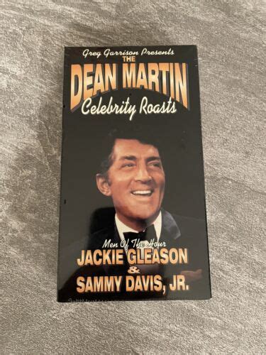 The Dean Martin Celebrity Roasts VHS Jackie Gleason & Sammy Davis Jr. NEW | eBay