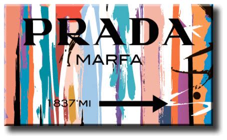 “Prada Marfa” Fashion Canvas Wall Art - Contemporary - Prints And Posters - by StickersForLife