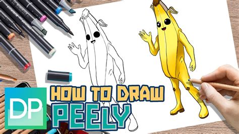 Drawpedia How To Draw Peely From Fortnite Step By Step Drawing Tutorial – Otosection