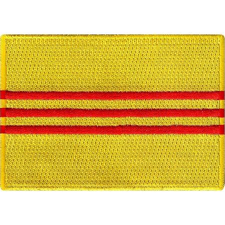 Amazon.com: Cypress Collectibles - South Vietnam Flag Patch - Premium Embroidered Appliqué ...