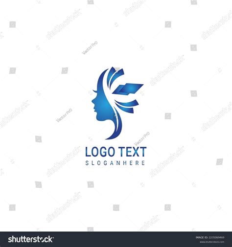 Beauty Queen Logo Design Template Vector Stock Vector (Royalty Free) 2235069469 | Shutterstock