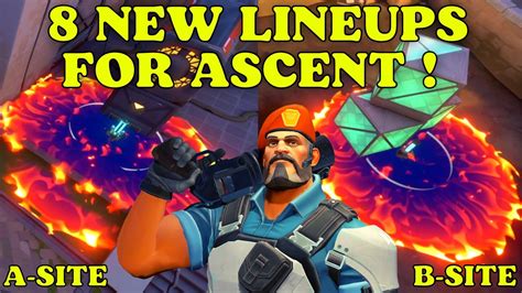 TOP 8 BRIMSTONE LINEUPS ASCENT IN VALORANT 2023 - YouTube