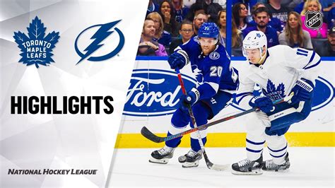 NHL Highlights | Maple Leafs @ Lightning 2/25/20 - YouTube