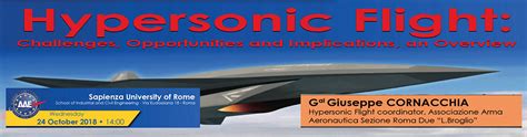 Hypersonic Flight: Challenges, Opportunities and Implications, an ...