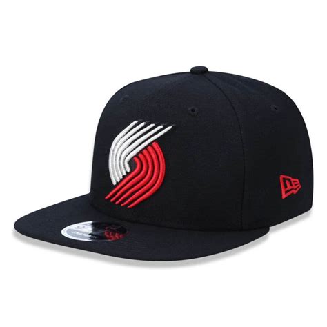 Boné New Era 9FIFTY Original Fit Portland Trailblazers NBA Preto