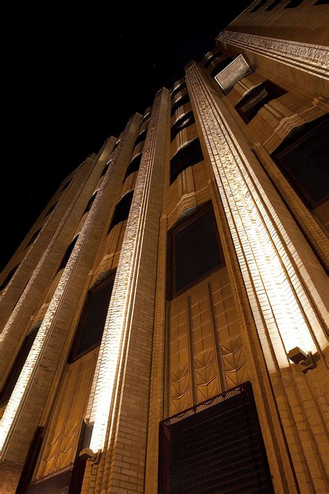 Discovering light - Report - Walker Tower, New York / USA | Exterior brick, Exterior lighting ...