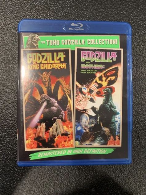 “GODZILLA VS. KING Ghidorah” & “Godzilla and Mothra” (Blu-ray) VERY ...