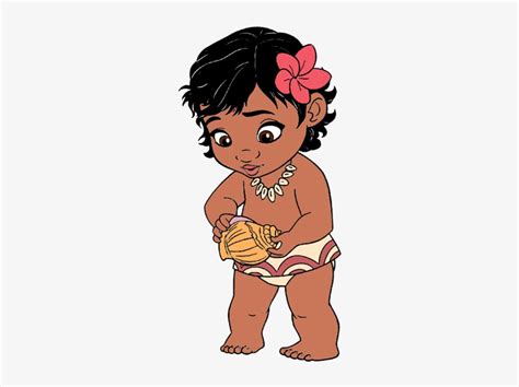 Jpg Clip Art Disney Galore Toddler - Baby Moana Cut Out - 265x540 PNG Download - PNGkit