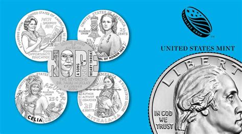 United States Mint Announces Designs for 2024 American Women Quarters ...