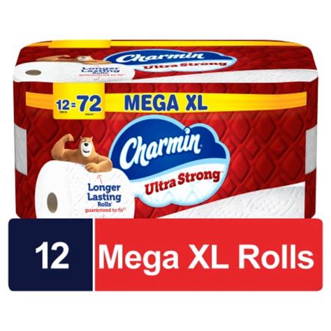 Charmin Ultra Strong Toilet Paper 12 Mega XL Rolls, 12 rolls - Kroger