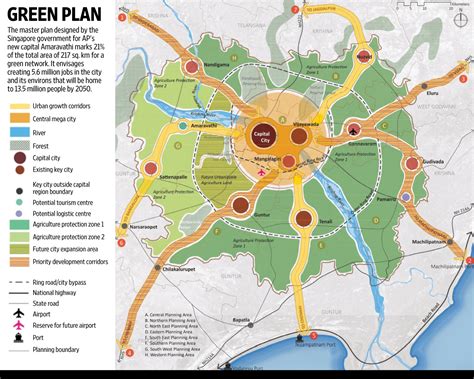 Andhra Pradesh releases master plan for its capital Amaravathi - Livemint