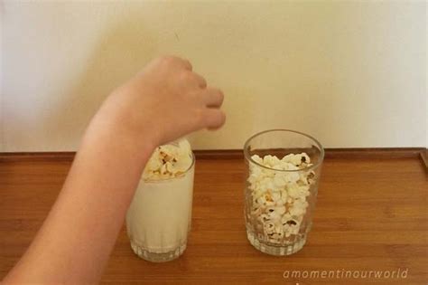 Popcorn and Milk Experiment {From Farmer Boy} - Simple Living. Creative ...