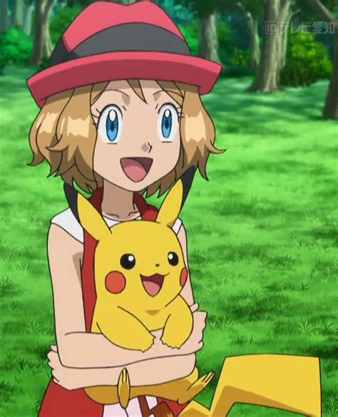 Serena Holding Pikachu - Serena (Pokemon XY) Photo (43176793) - Fanpop