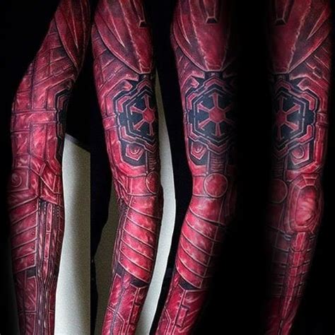 20 Sith Symbol Tattoo Designs For Men - Star Wars Ink Ideas