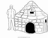 Igloo 8 Coloring Page For Kids  Free Printable Pages sketch template