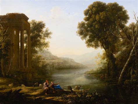 Claude Lorrain - Pastoral Landscape in 2024 | Landscape, Landscape ...