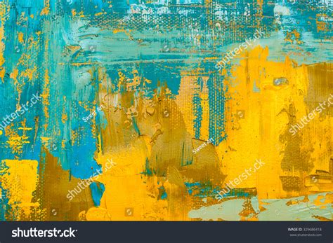 Abstract Art Background Oil Painting On Stock Illustration 329686418 ...