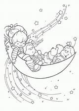 Rainbow Brite Coloring Sheets Pages sketch template