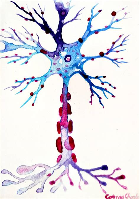 Neuron Painting by Corina Chirila | Saatchi Art