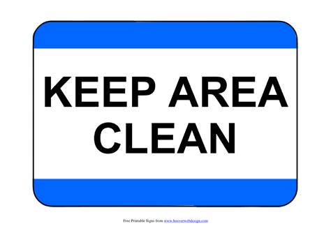 Cleaning Signs | Poster Template