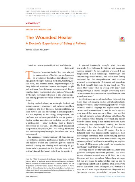 (PDF) The Wounded Healer