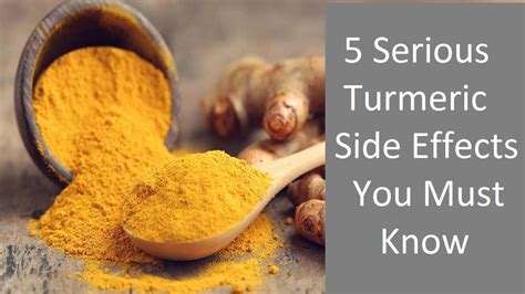 5 Serious Turmeric Side Effects You Must Know - YouTube