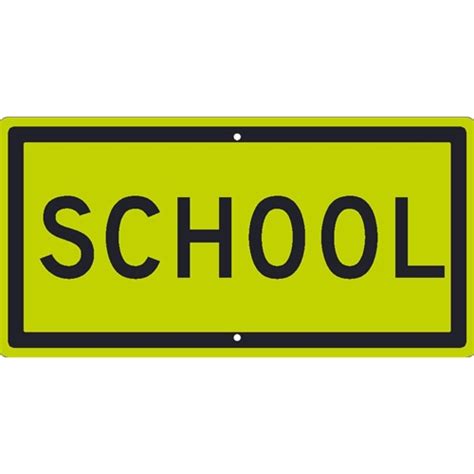 School Mutcd Sign (TM604DG)