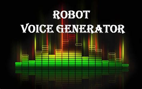 robot voice text to speech | Robot voice, The voice, Robot