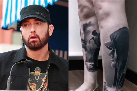 Eminem Fan Breaks World Record With 16 Tattoos of Rapper's Face - XXL