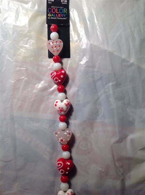 Color Gallery by Bead Treasures. Glass Heart Beads 531046. Hobby Lobby $4.70 ($7.99 - 40% off ...