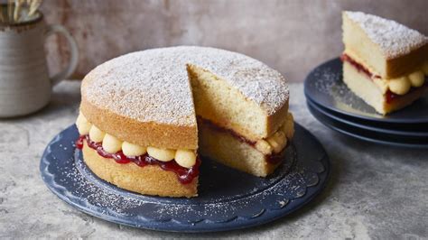 Lemon Victoria Sponge Cake Mary Berry - Real Barta