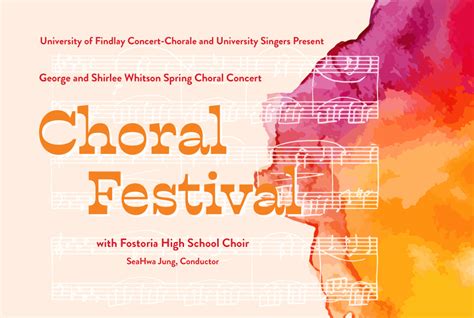 Choral Festival - UF Choral Concert - Findlay Newsroom