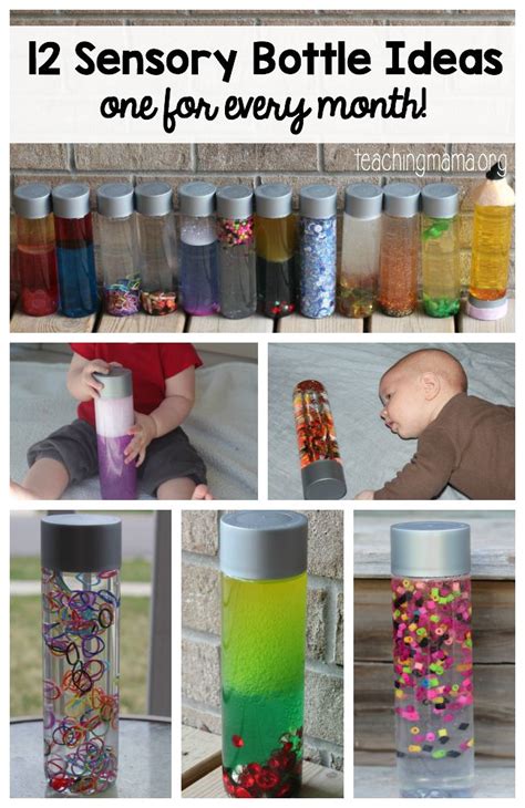 12 Sensory Bottle Ideas - One for Every Month! | Sensory bottles, Sensory activities, Best ...