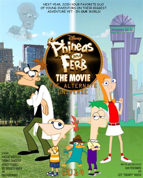 Phineas and Ferb 2014 Movie Fan-Made Poster by guitarkain on DeviantArt