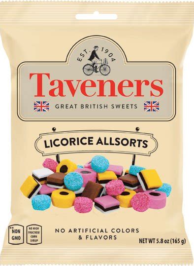 Taveners Liquorice Allsorts – Brits R U.S.