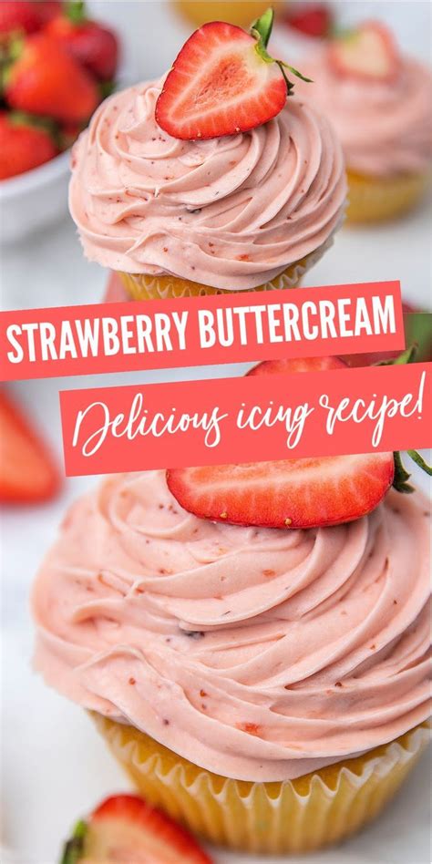 Frozen Strawberry Recipes, Strawberry Frosting Recipes, Strawberry ...