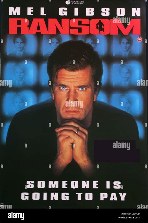 MEL GIBSON FILM POSTER, RANSOM, 1996 Stock Photo - Alamy