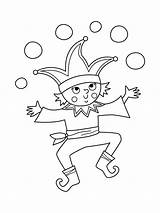 Juggler coloring Pages sketch template