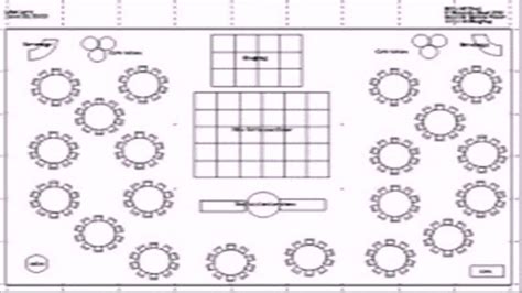 Banquet Hall Floor Plan Template (see description) - YouTube