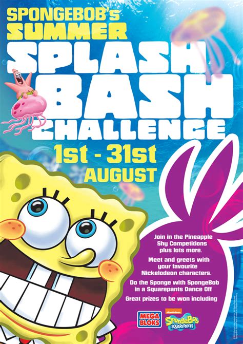 NickALive!: SpongeBob SquarePants Arrives At Nickelodeon Land UK For SpongeBob's Summer Splash ...