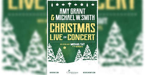 Amy Grant & Michael W. Smith Announce '2023 Christmas Tour' Dates ...