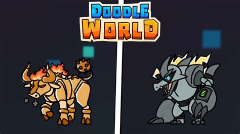 Doodle World Every Doodle That Can EVOLVE In Level Cap and Oasis Update! - YouTube