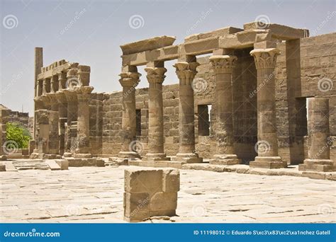 Philae temple stock photo. Image of ancient, monument - 11198012