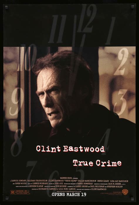 True Crime (1999) Original One-Sheet Movie Poster - Original Film Art ...