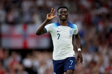 Bukayo Saka scores first hat-trick as England crush North Macedonia | Football | Metro News