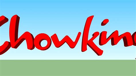 Chowking Logo 3d model