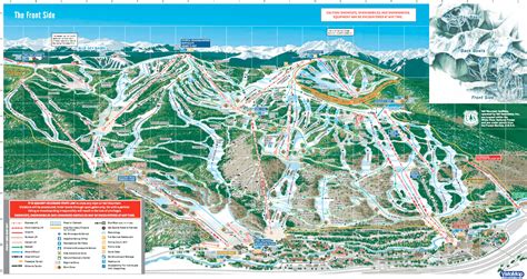 Vail Trail Map | Vail Map | Vail Ski Map | Mountainwatch