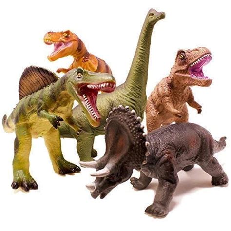 Boley Jumbo Realistic Dinosaur Action Figure Set, 5 Pieces - Walmart.com