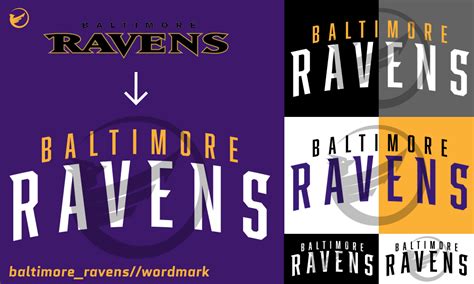 Baltimore Ravens Logo Redesign Concept on Behance